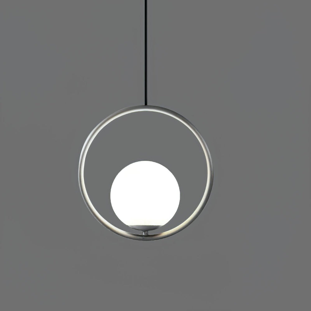 Loop Brass Pendant Light