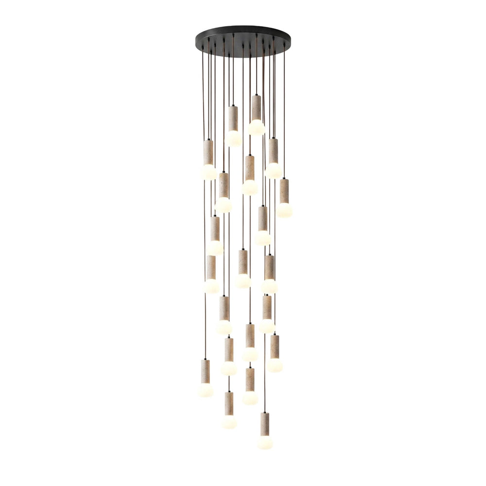 Matchstick Travertine Pendant Lamp