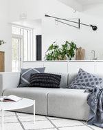 Long Swing Arm Wall Lamp