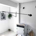 Long Swing Arm Wall Lamp