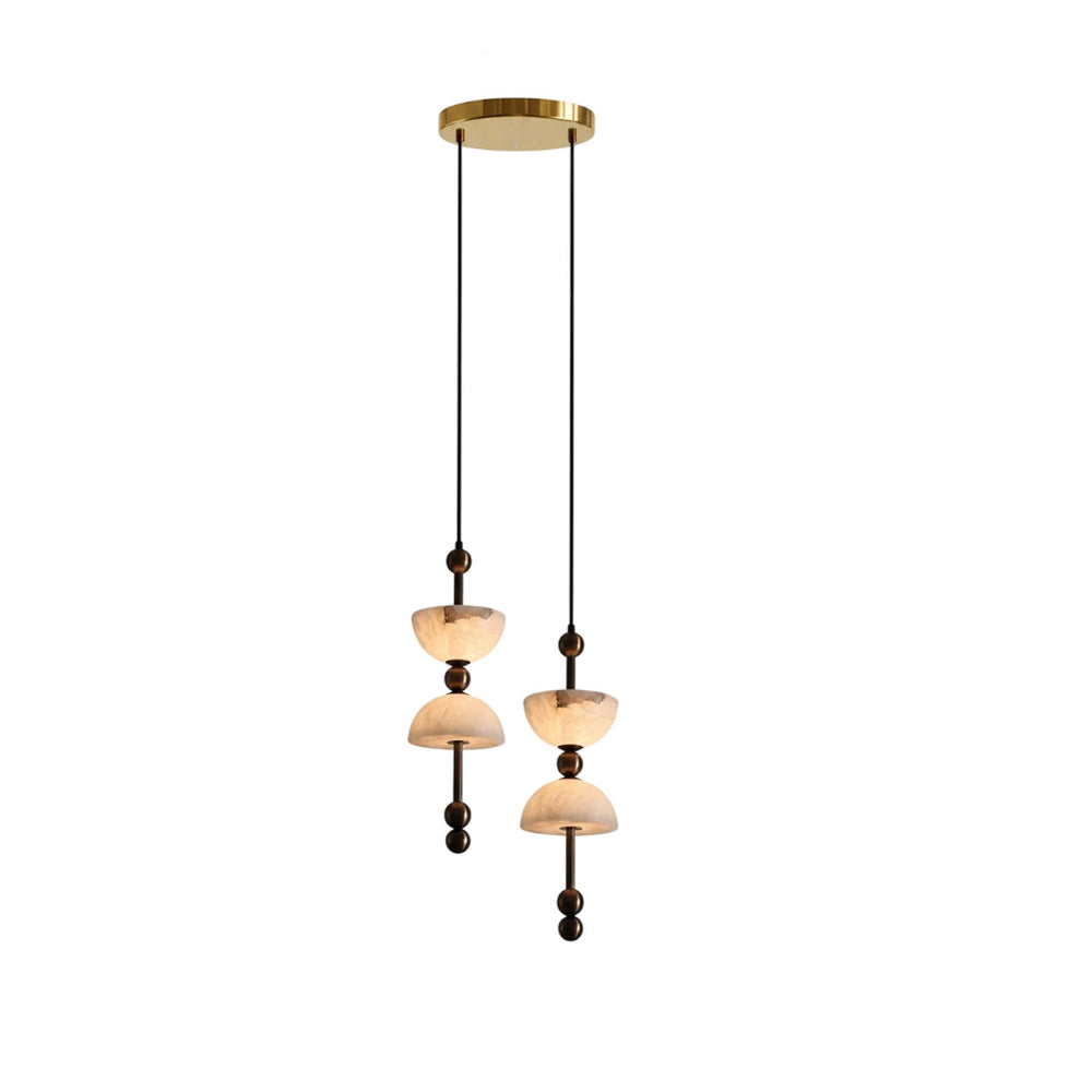 Duo Alabaster Pendant Lamp