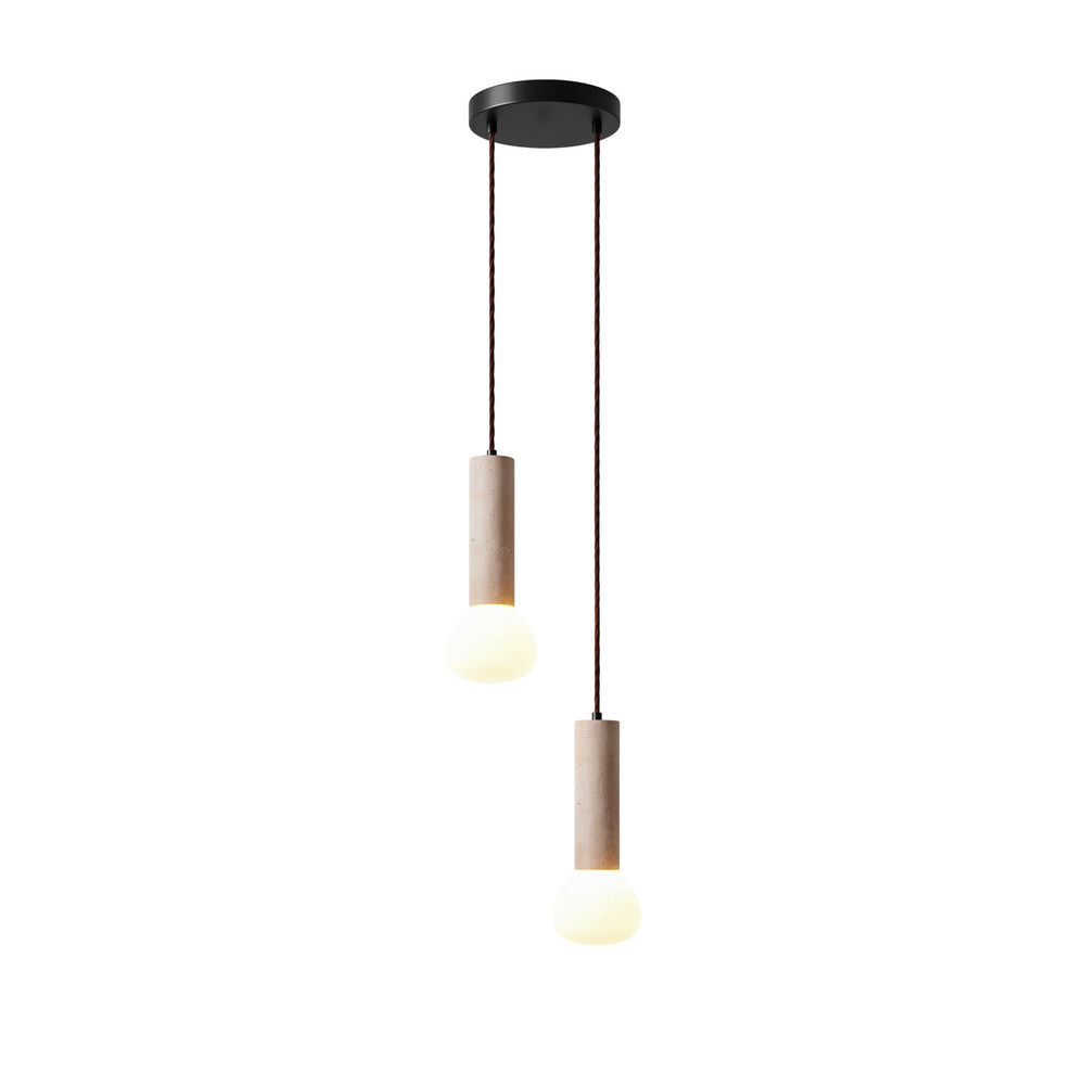 Matchstick Travertine Pendant Lamp