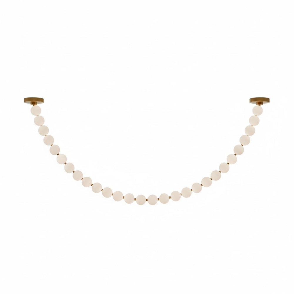 Pearl Necklace Balls Chandelier