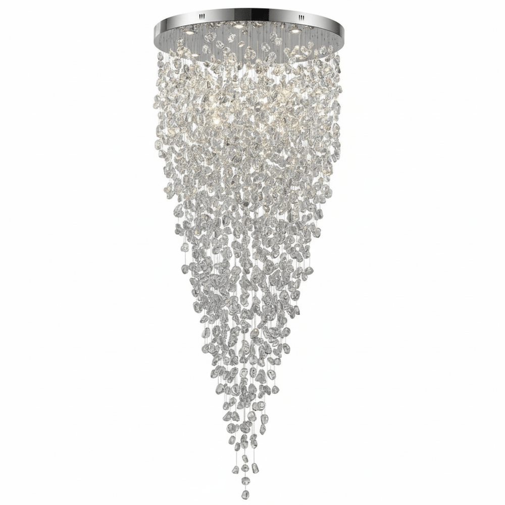 Crystal Stone Chandelier