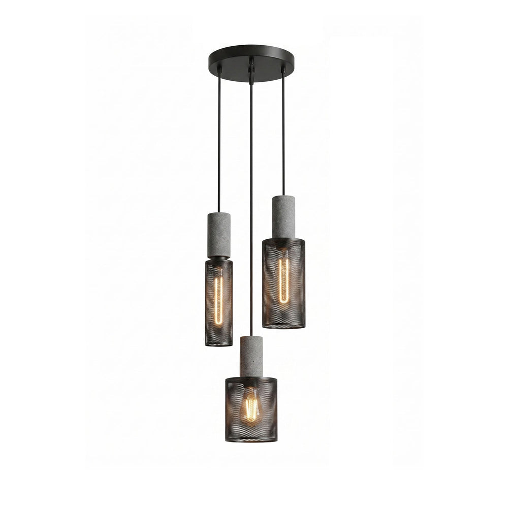 Cement Mesh Pendant Light