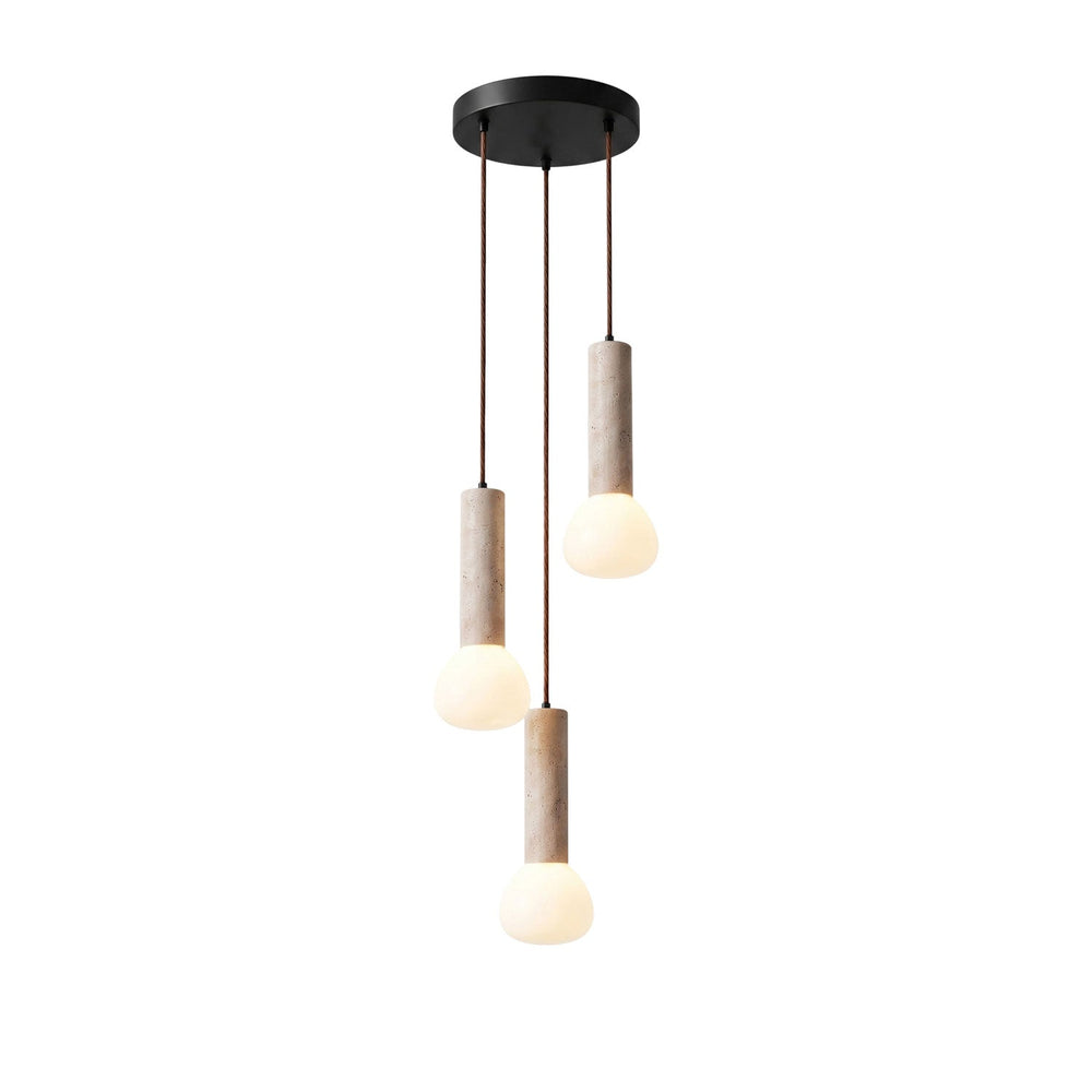 Matchstick Travertine Pendant Lamp