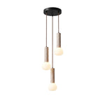 Matchstick Travertine Pendant Lamp