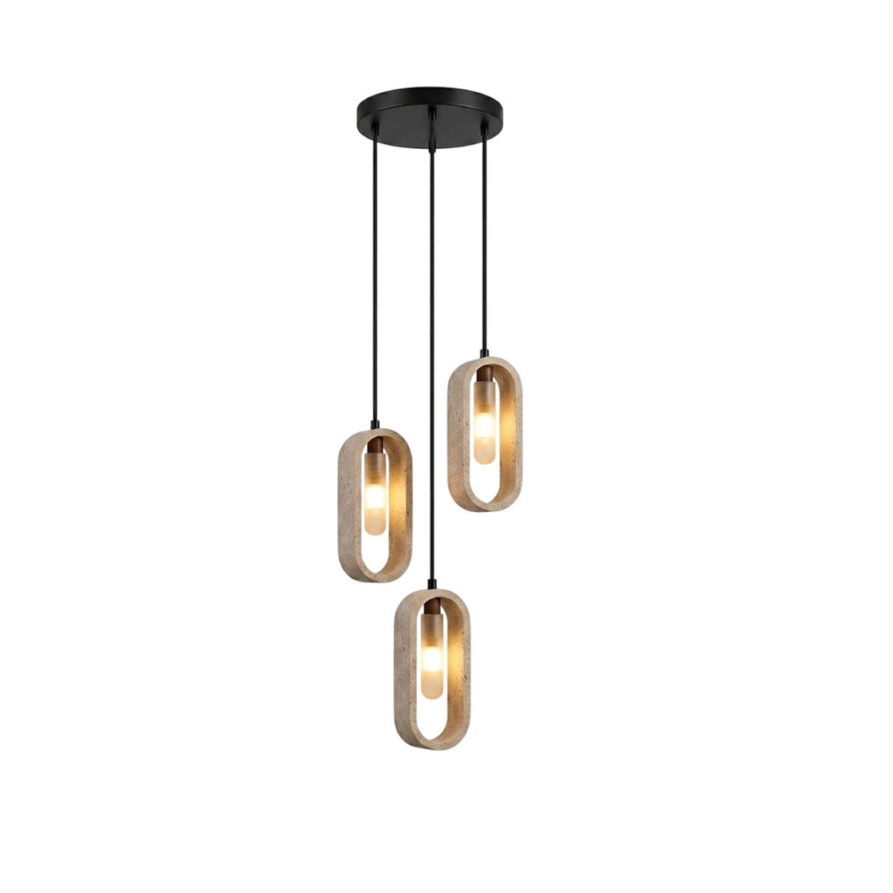 Onda Travertine Pendant Light