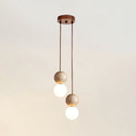 Camille Travertine Pendant Light