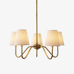 Opaluxe Brass Chandelier