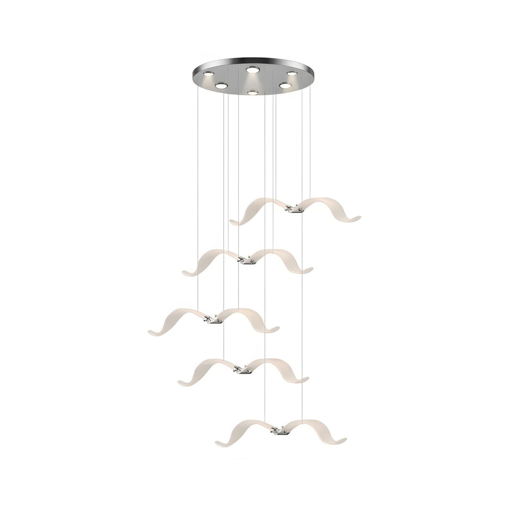 Large Seagull Chandelier