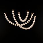 Pearl Glass Necklace Balls Chandelier