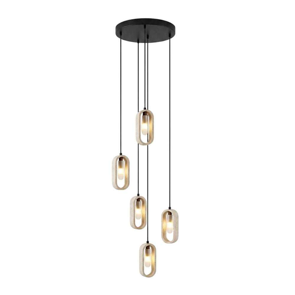 Onda Travertine Pendant Light