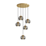 Wave Pendant Light – Modern Curved Glass Ceiling Fixture