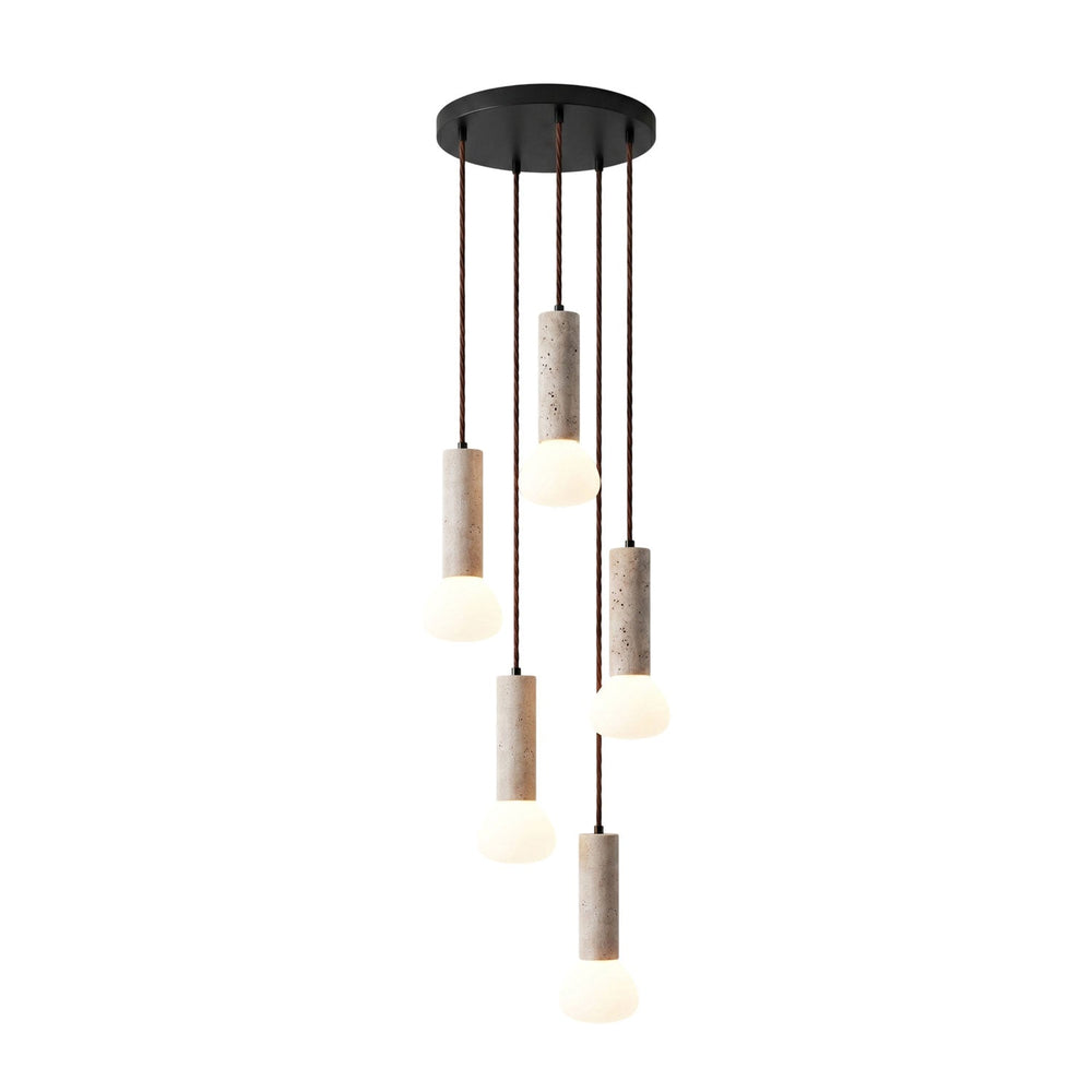 Matchstick Travertine Pendant Lamp