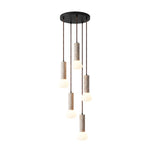 Matchstick Travertine Pendant Lamp