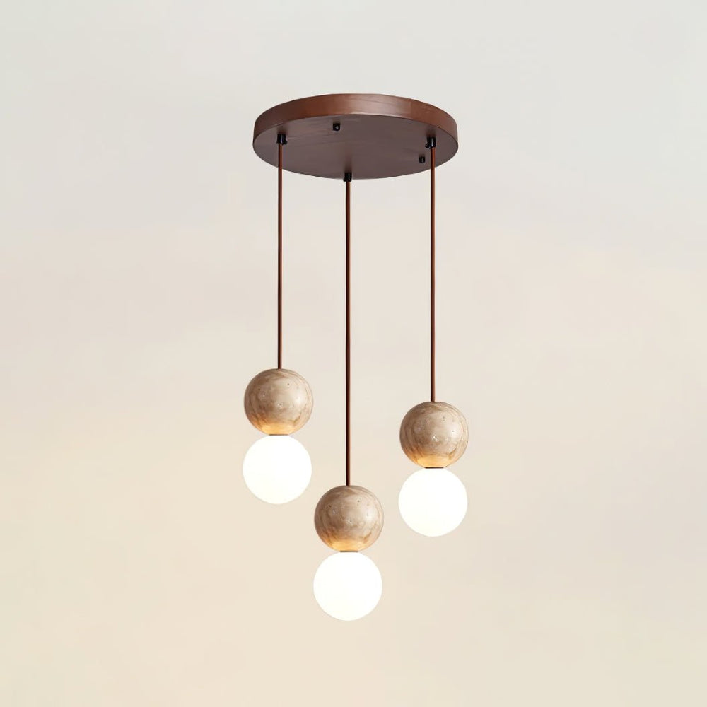 Camille Travertine Pendant Light