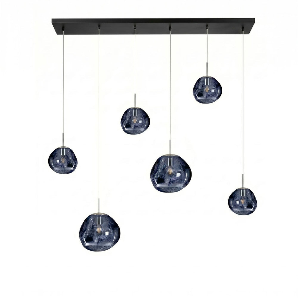 Multi Lava Round Pendant Lamp