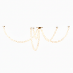 Pearl Glass Necklace Balls Chandelier