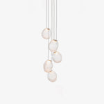 Liquid Glass Stone Pendant Light