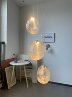 Liquid Glass Stone Pendant Light