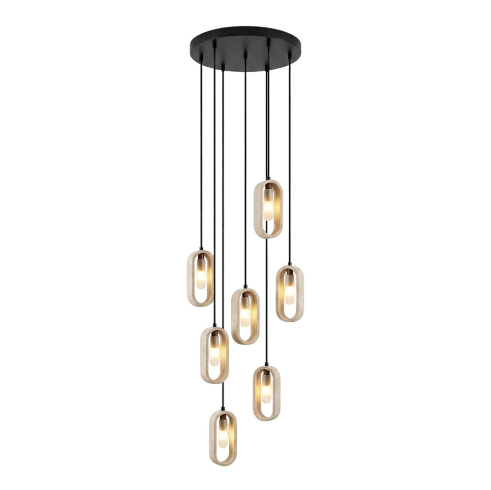 Onda Travertine Pendant Light