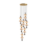 Duo Alabaster Pendant Lamp