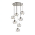 Wave Pendant Light – Modern Curved Glass Ceiling Fixture
