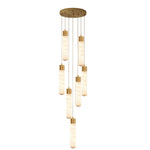 Alabaster Tala Brass Pendant Lamp