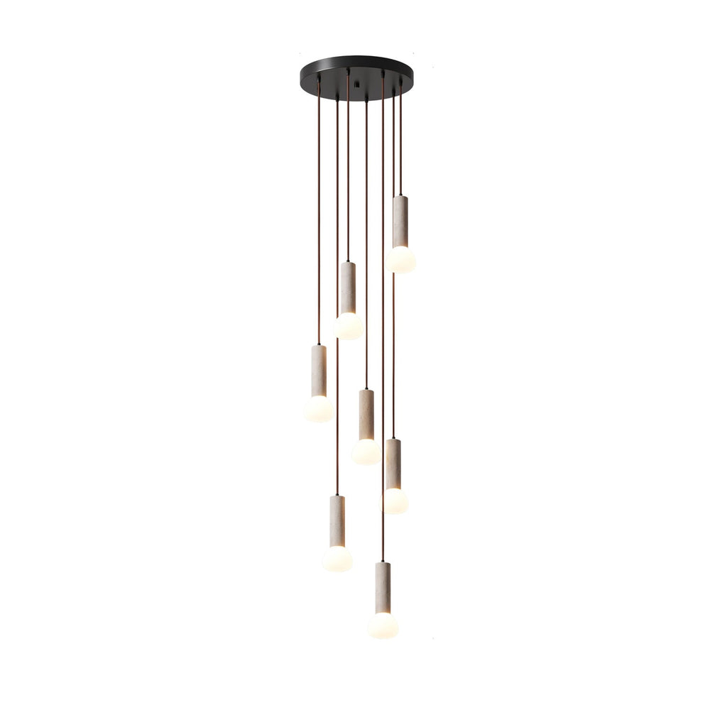 Matchstick Travertine Pendant Lamp