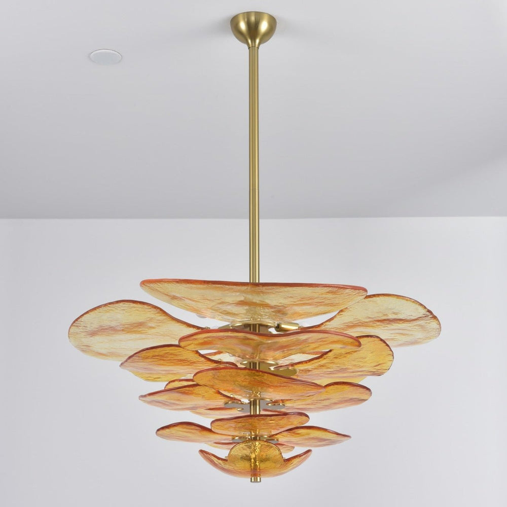 Petals Glass Chandelier