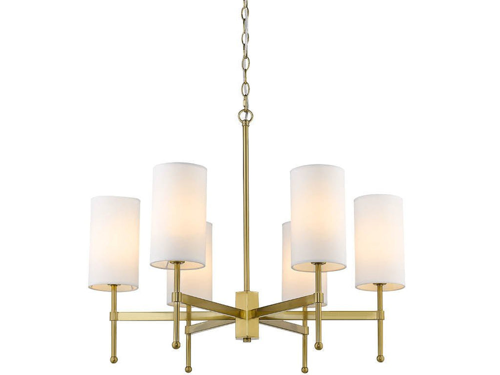 Brilliancess Brass Chandelier