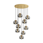 Wave Pendant Light – Modern Curved Glass Ceiling Fixture