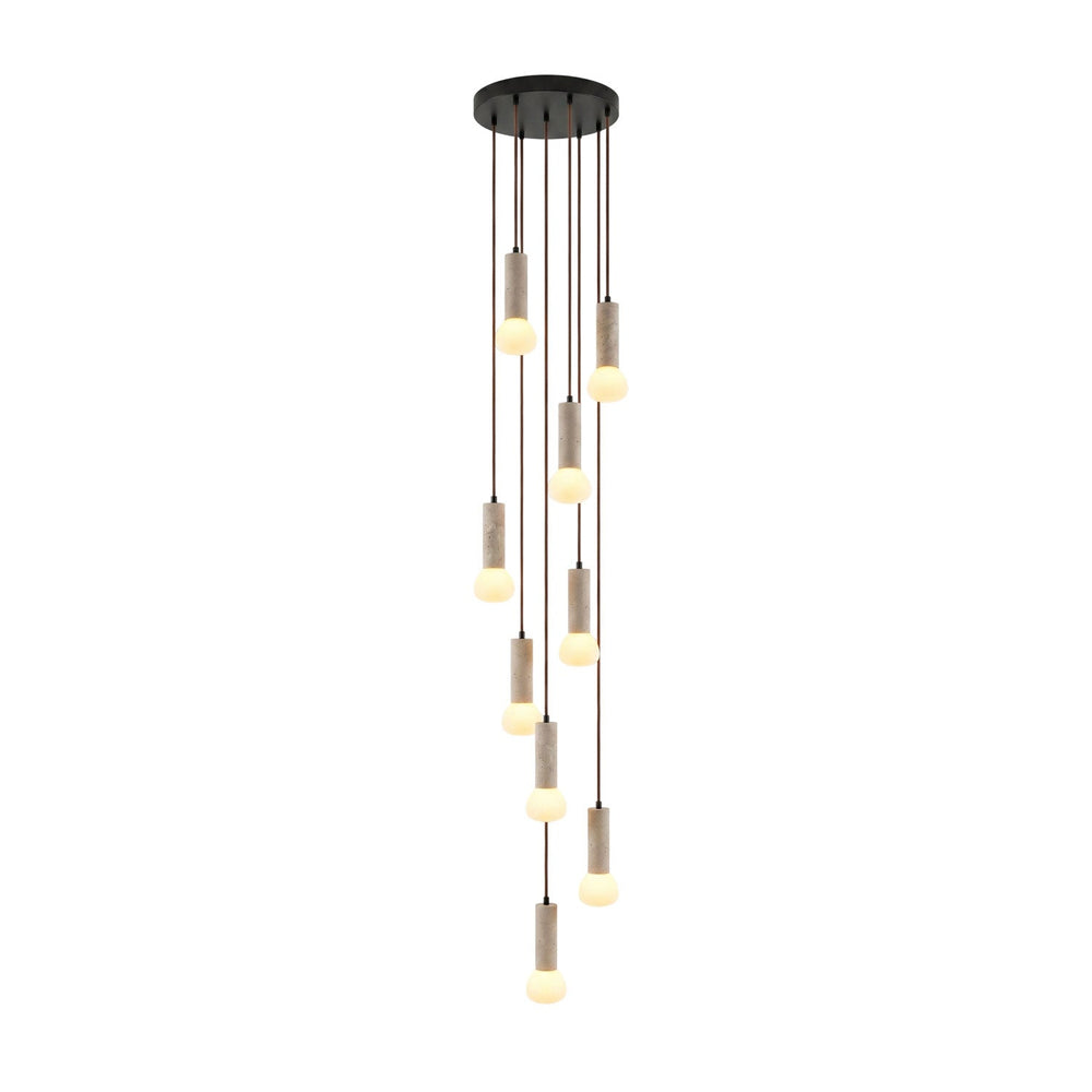 Matchstick Travertine Pendant Lamp