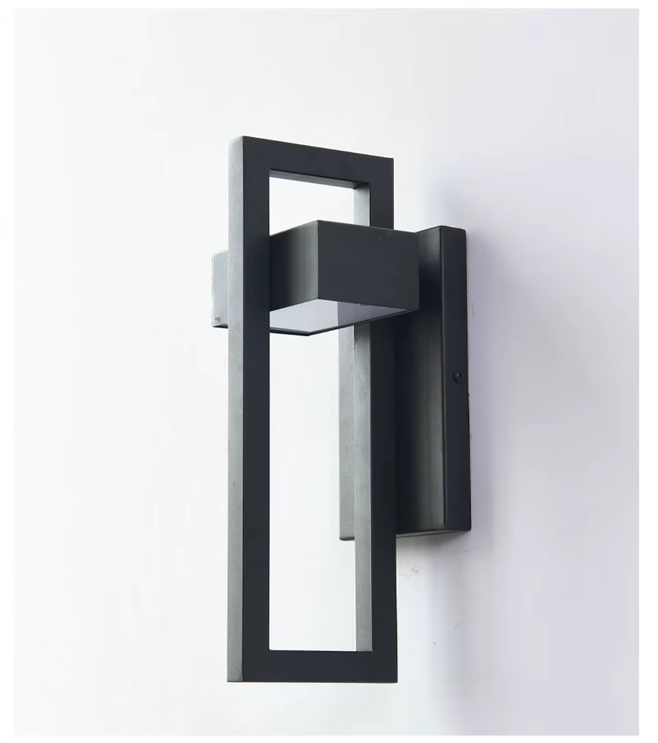 Aurelux Linear Border Sconce – Modern Luxury LED Architectural Wall Light