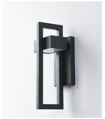 Aurelux Linear Border Sconce – Modern Luxury LED Architectural Wall Light