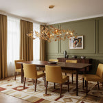 Acrylic Ginkgo Leaf Chandelier