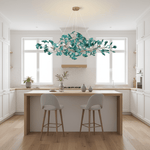 Acrylic Ginkgo Leaf Chandelier