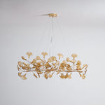 Acrylic Ginkgo Leaf Chandelier