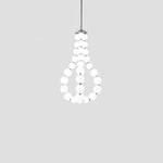 Acrylic Pearl Necklace Chandelier