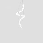 Acrylic Pearl Necklace Chandelier