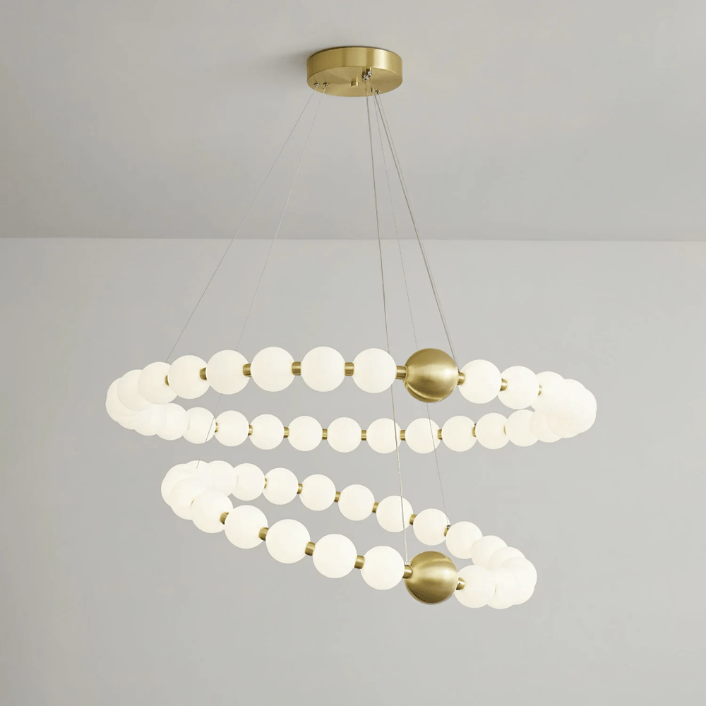 Acrylic Pearls Chandelier