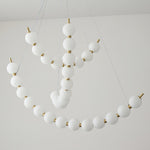 Acrylic Pearls Chandelier