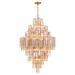 Eloria Glass Diamond Chandelier