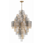 Eloria Glass Diamond Chandelier