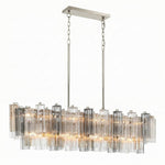 Eloria Glass Linear Chandelier