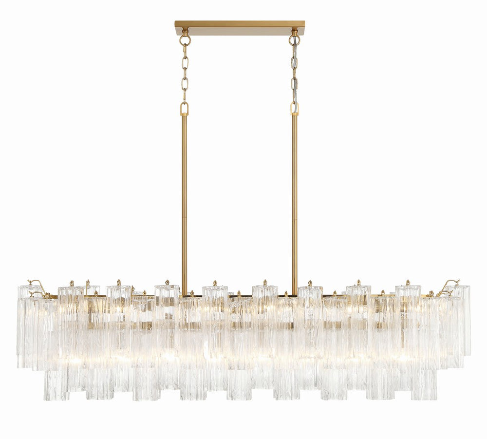 Eloria Glass Linear Chandelier