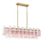 Eloria Glass Linear Chandelier