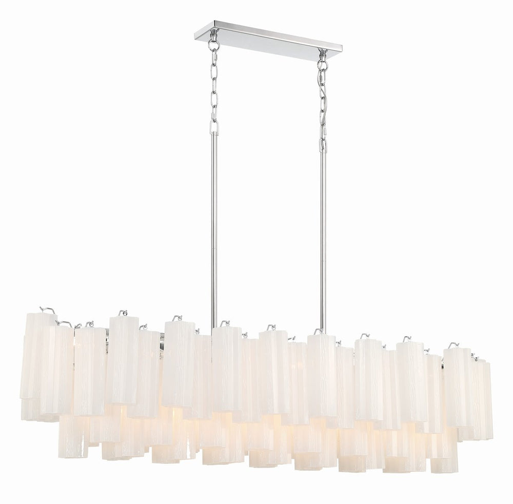 Eloria Glass Linear Chandelier