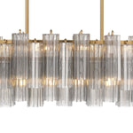 Eloria Glass Linear Chandelier